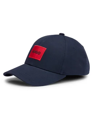 Gorra con visera curva correa ajustable Hugo para hombre