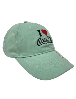 Gorra con visera curva casual Sarosa I Love Coca-Cola
