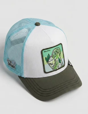 Gorra visera curva snapback casual Capslab para hombre