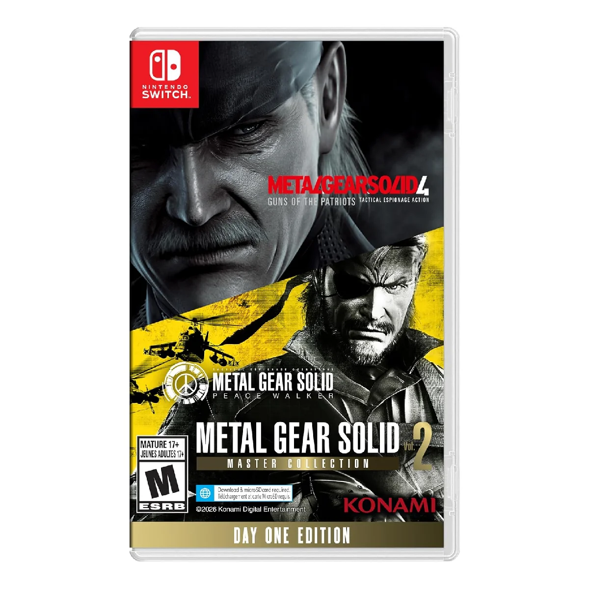 Nintendo Switch Juego Metal Gear Solid: Master Collection Vol.2