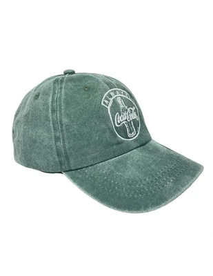 Gorra con visera curva casual Sarosa Coca Cola Retro