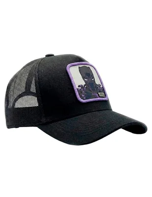 Gorra visera curva snapback Marvel Black Panther para hombre