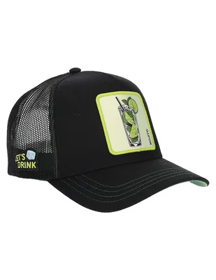 Gorra visera curva snapback casual Capslab para hombre