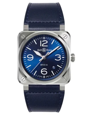 Reloj Bell & Ross para hombre BR03A-BLU-ST/SCA