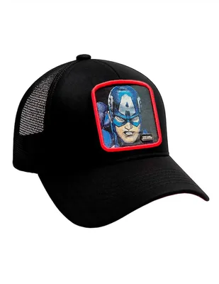 Gorra visera curva snapback Marvel Capitan America para hombre