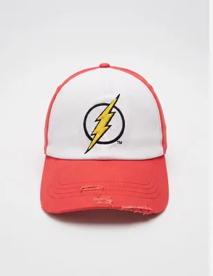 Gorra con visera curva dc comics dc flash para hombre