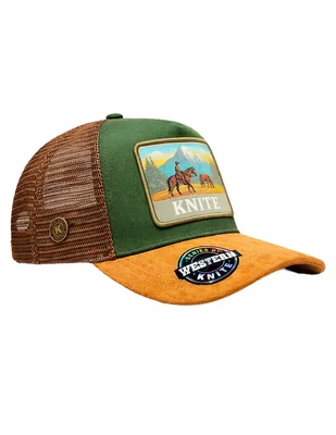 Gorra visera curva snapback casual Knite para hombre