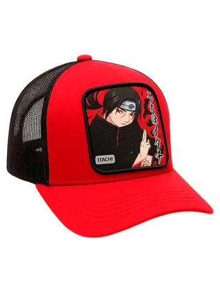 Gorra visera curva snapback Naruto para hombre