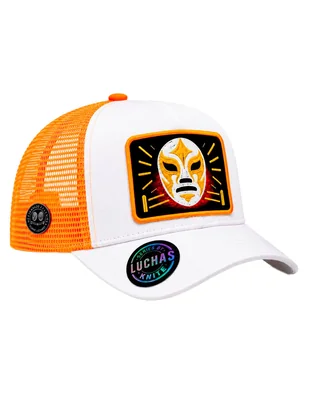 Gorra visera curva snapback casual Knite Lucha Libre para hombre