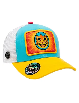 Gorra visera curva snapback casual Knite Lucha Libre para hombre