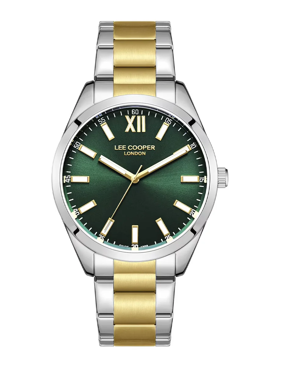 Reloj lee cooper silver collection para hombre lc08015.270