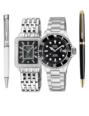 Reloj Gevril Wall Street & Padova unisex 12330B & 4850A