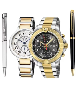 Reloj Gevril T38 & Rome Diamond unisex 12203B & 42804B