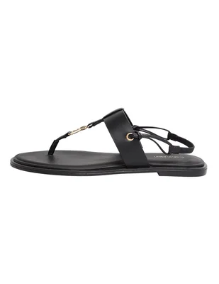 Sandalia plana Calvin Klein para mujer