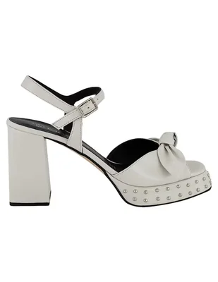 Sandalia de tacón Prada para mujer