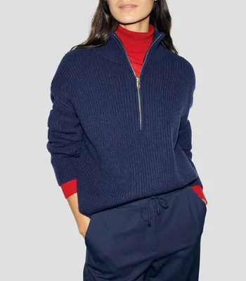 Suéter cuello alto Mujer