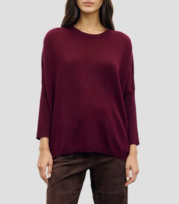 Suéter cuello redondo Mujer