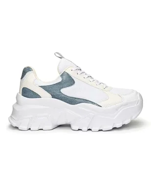 Tenis 360 Footwear Deluxe Chunky Denim para mujer