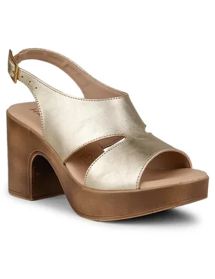 Sandalia Hamilton Footwear Claudia Golden para mujer