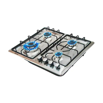 Parrilla a Gas Empotrable Shtark SHT4G03 4Q Acero Inox ORTY