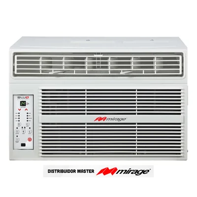 AIRE ACONDICIONADO DE VENTANA 1 TON, BLU PLUS, R32, SOLO ENFRIAMIENTO, 220 V