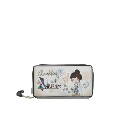 Billetero para Pasaporte Textil Sophia Anekke