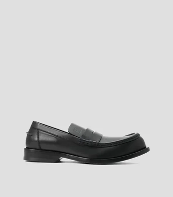 Mocasín Bobine en piel de ternera brillante Hombre