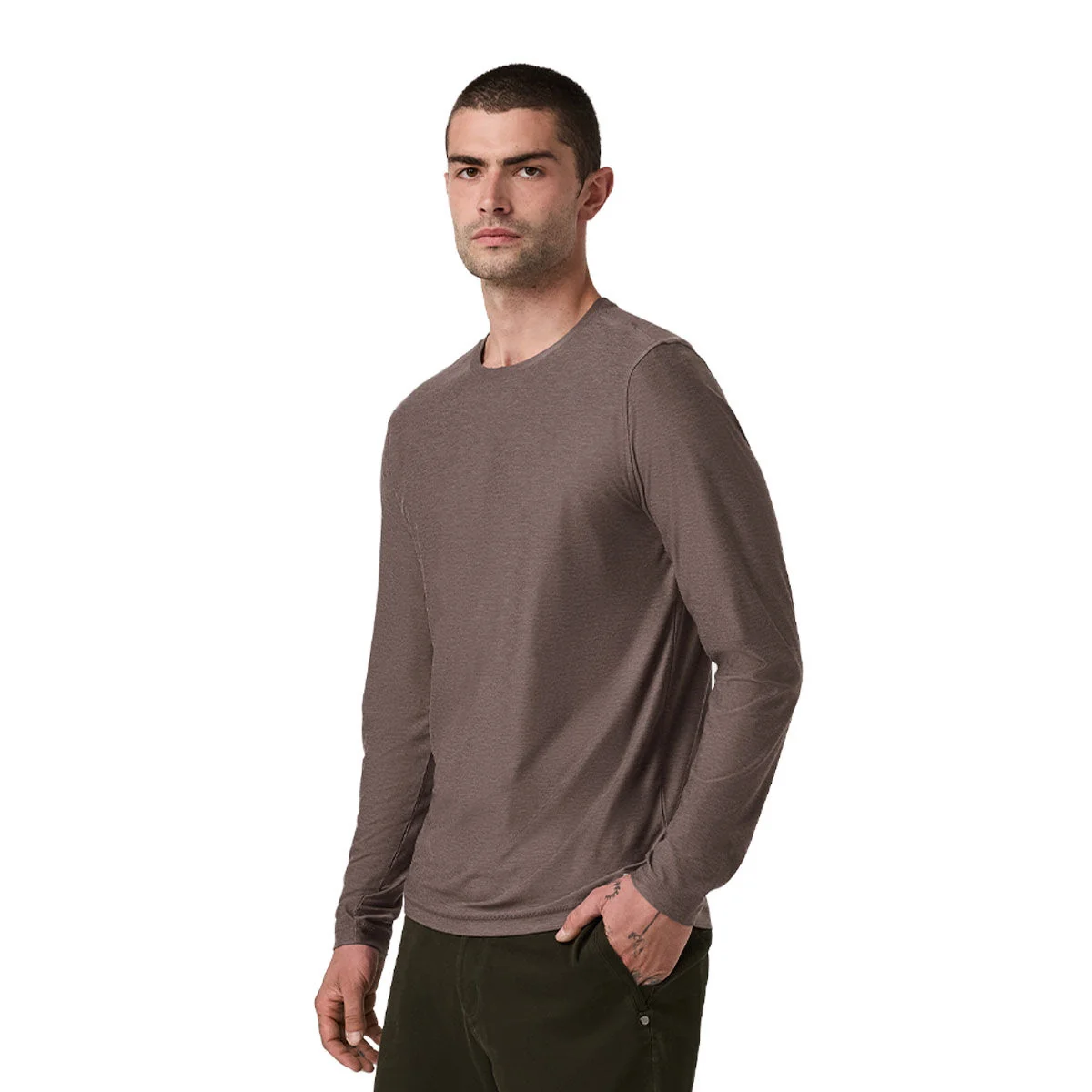 Playera Vuori L/S Strato Tech Tee