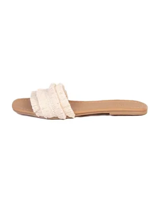 Sandalia areia espadrilles nativa para mujer