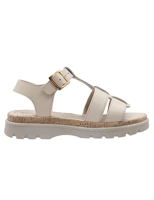 Sandalia Green Love chunky para mujer
