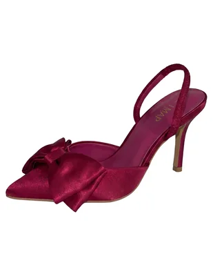 Zapatilla de tacón Map para mujer