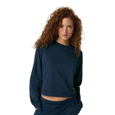 Sudadera Vuori Halo Modern Crew