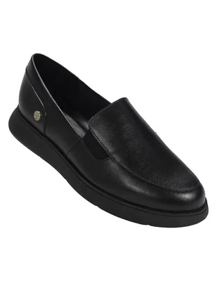 Mocasín Leon de piel para mujer