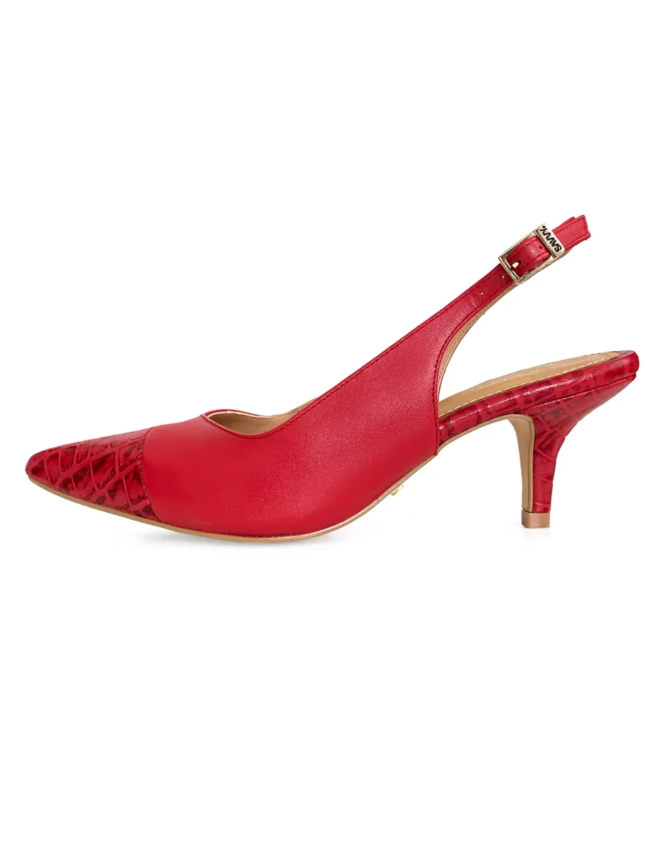 Zapatilla piel savvy