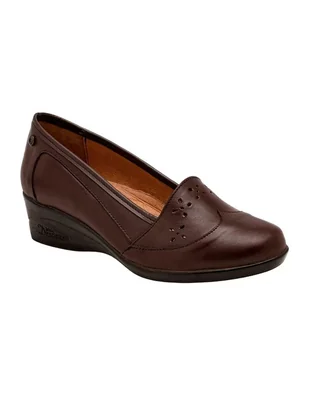 Zapato Mora Confort de piel para mujer