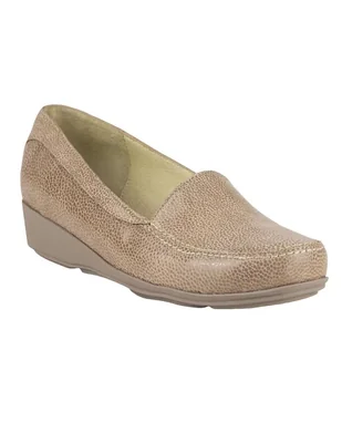 Mocasín Capricho de piel para mujer