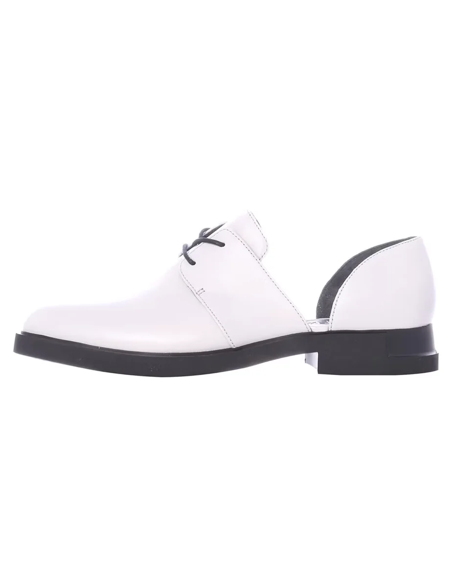 Zapato camper iman de piel para mujer
