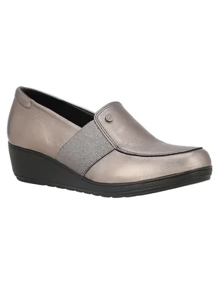 Zapato W Confort de piel para mujer