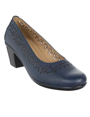 Zapatilla piel Suave Pies