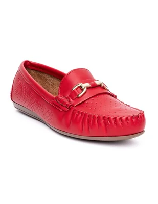 Mocasín Country Lane Lucy de piel para mujer
