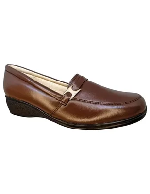 Mocasín Enco Footwear de piel para mujer