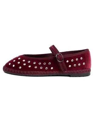 Balerina Flabelus Mae Burgundy