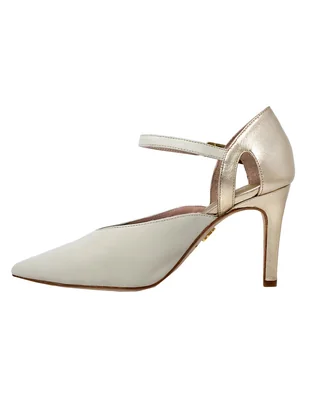 Zapatilla de piel Regina Romero Lea
