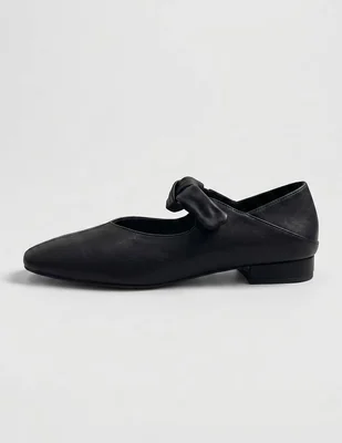Balerina brantamariam de piel para mujer