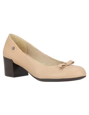Zapatilla de piel W Confort
