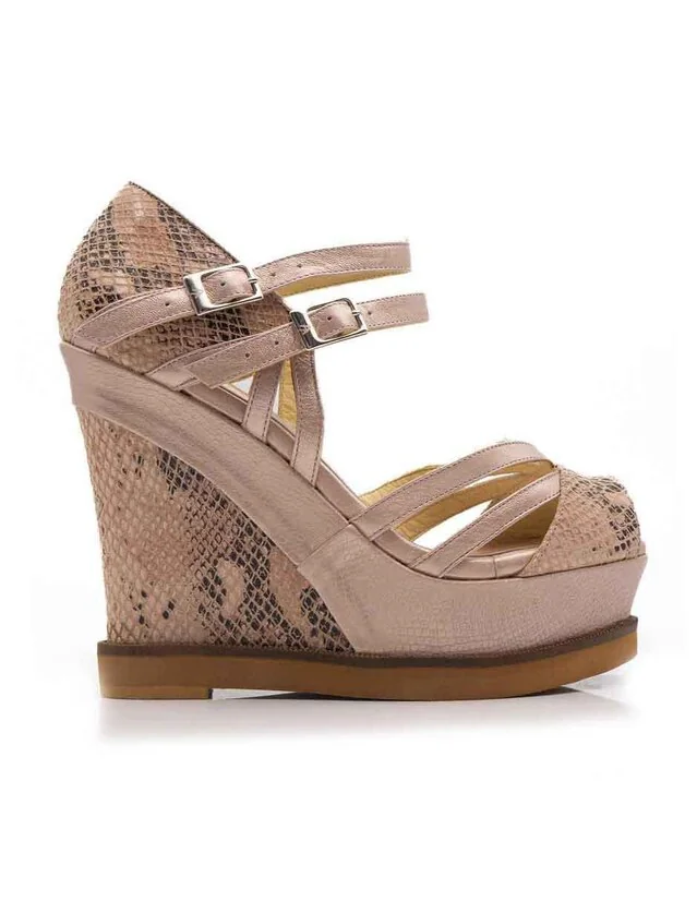 Zapatilla de piel Altura Siete