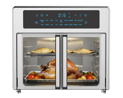 Horno con Freidora de Aire Avera HPF01 de 25 Litros 7 Accesorios