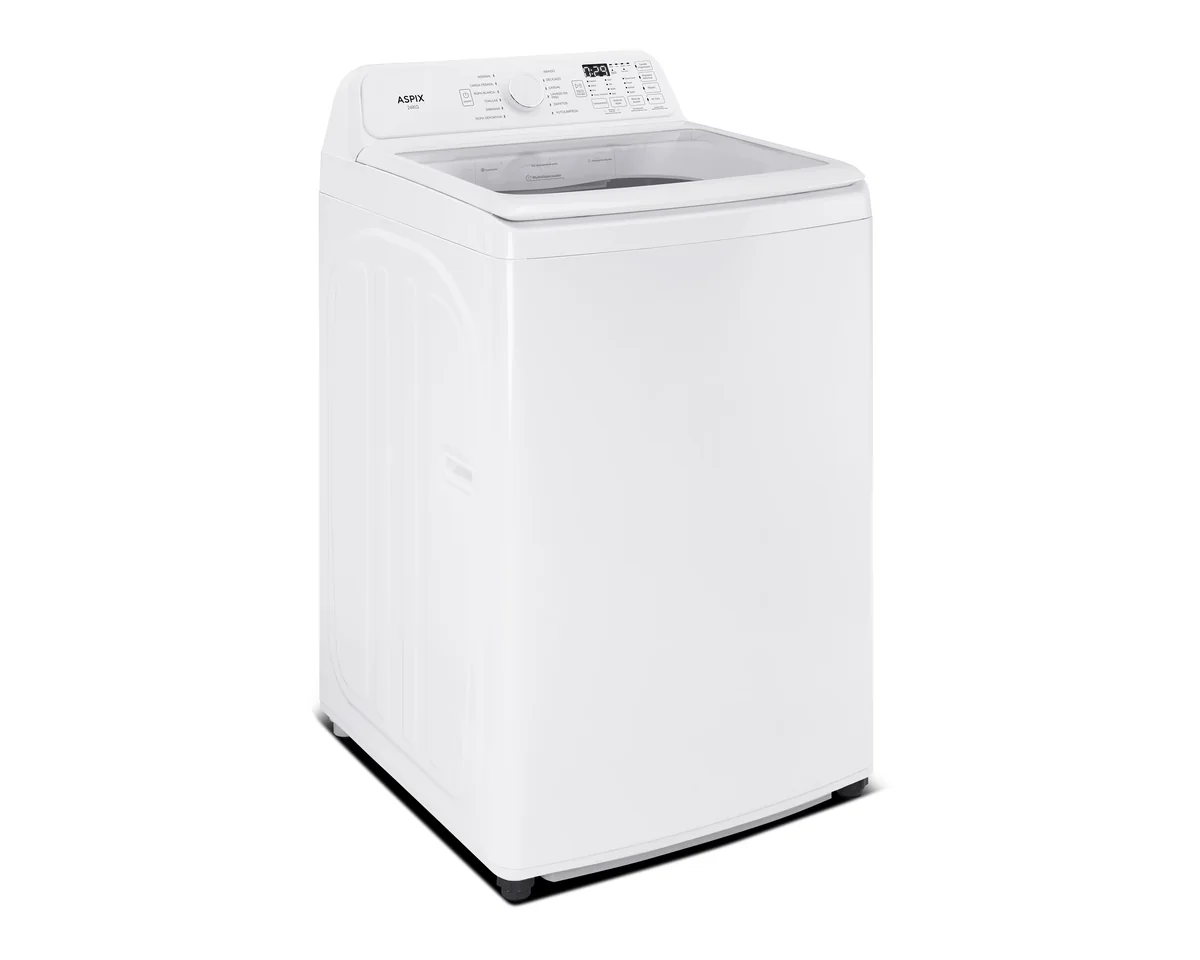 Lavadora Aspix Automática AX25AUW24KBL 24 kg Blanca