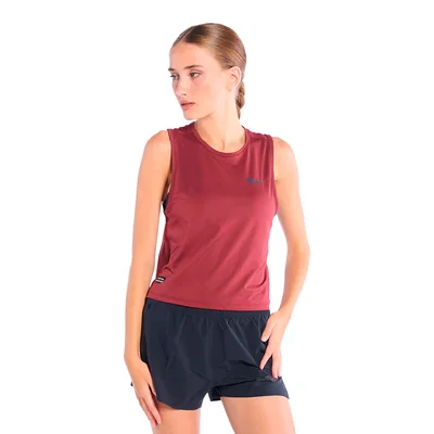 Playera Saucony Stopwatch Crop Tank