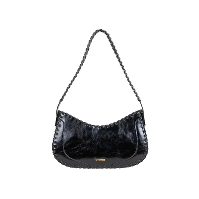 Bolsa Hobo Negro Crabtree E3 836 Ng